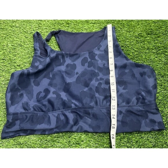 DSG Women's Cropped Leggings Sports Bra Blue Animal Print Set 2XL - Picture 9 of 9